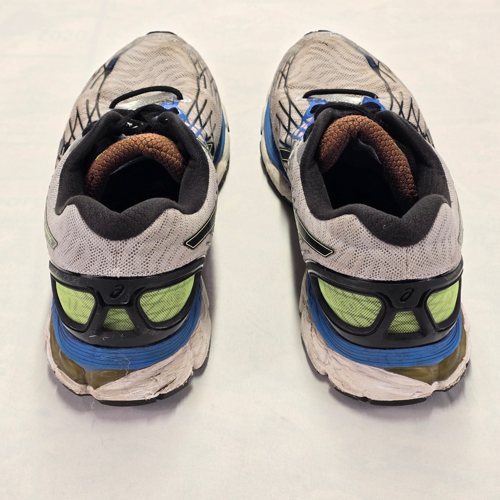 ASICS GEL NIMBUS 17 Men's Running Shoes Size 14 Gray Blue Athletic Sneakers - Picture 5 of 9